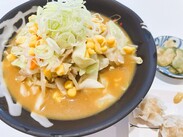 野菜たっぷり　みそラーメン